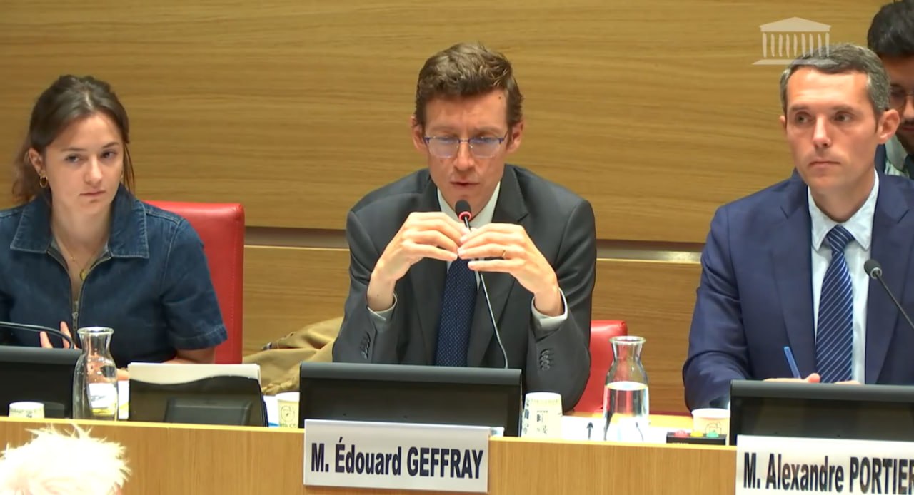 You are currently viewing AUDITION DU MINISTRE DE L&rsquo;ÉDUCATION, M EDOUARD GEFFRAY